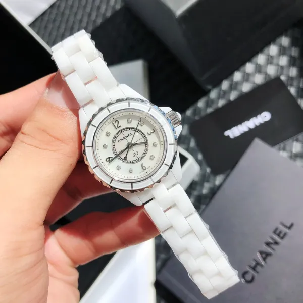 Chanel J12 White Ceramic Watch Watches - 31