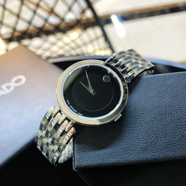 Movado Museum Classic Mother-of-Pearl Dial Gold-Tone and Stainless Steel Watch Watches - 18