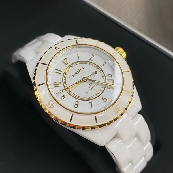 Chanel J12 H9540 White Ceramic Mechanical Watch Watches - 33
