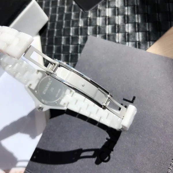 Chanel J12 White Ceramic Watch Watches - 35