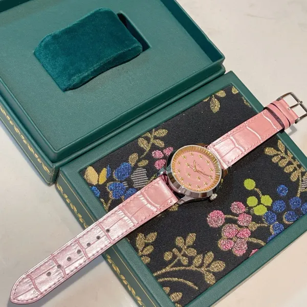 Gucci G-Timeless Pink Dial Stainless Steel Watch Watches - 21