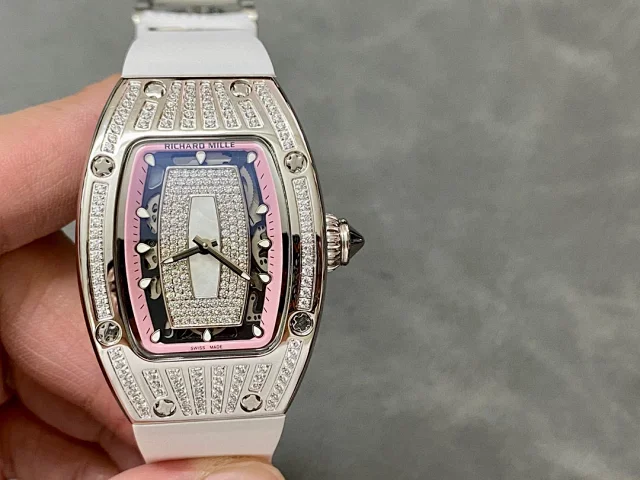 Richard Mille Watches RM 007-1 diamond-set tonneau watch product detail image 10