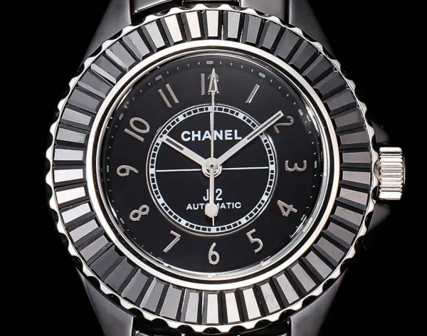 Chanel J12 Automatic White Ceramic Diamond Bezel Watch Watches - 13