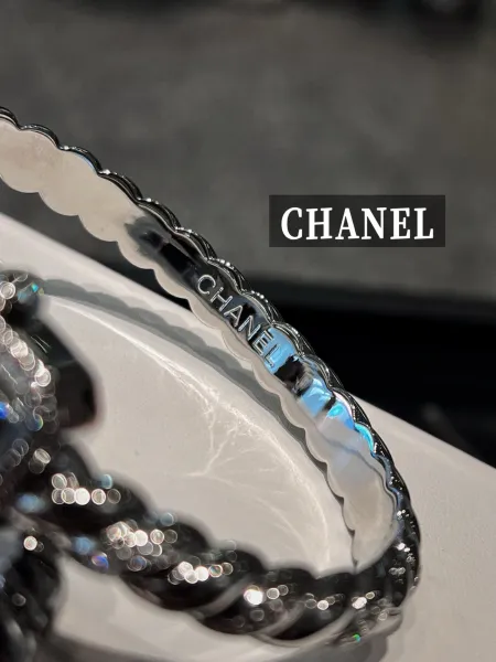 Chanel Première Éclat Gold-Tone Quartz Watch with Black Dial Watches - 29