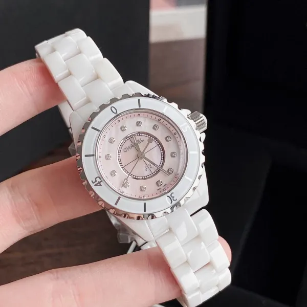 Chanel J12 White Ceramic Watch Watches - 13