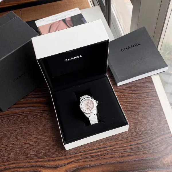 Chanel J12 White Ceramic Watch Watches - 14