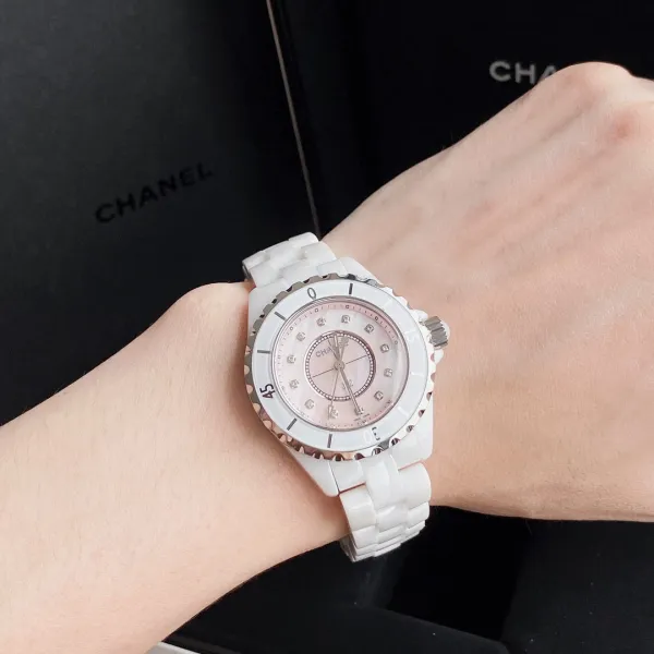 Chanel J12 White Ceramic Watch Watches - 16