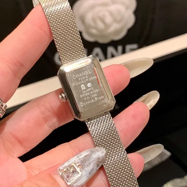 Chanel Première Black Diamond-Set Quartz Watch Watches - 9
