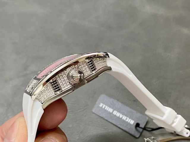 Richard Mille Watches RM 007-1 diamond-set tonneau watch product detail image 15
