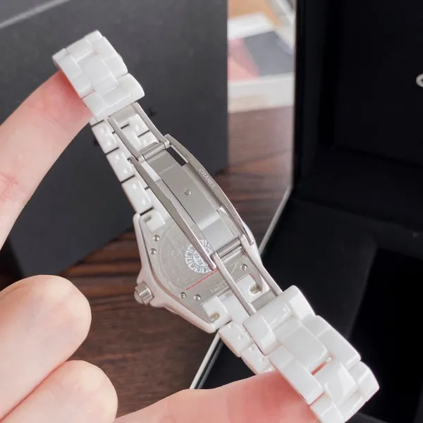 Chanel J12 White Ceramic Watch Watches - 17