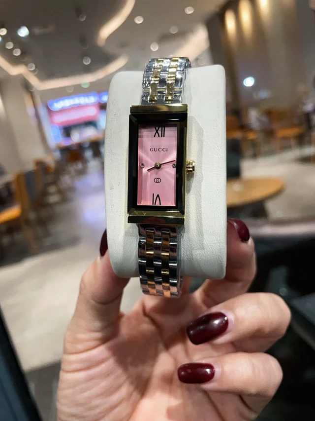 Gucci Watches G-Frame rectangular bracelet watch product detail image 50