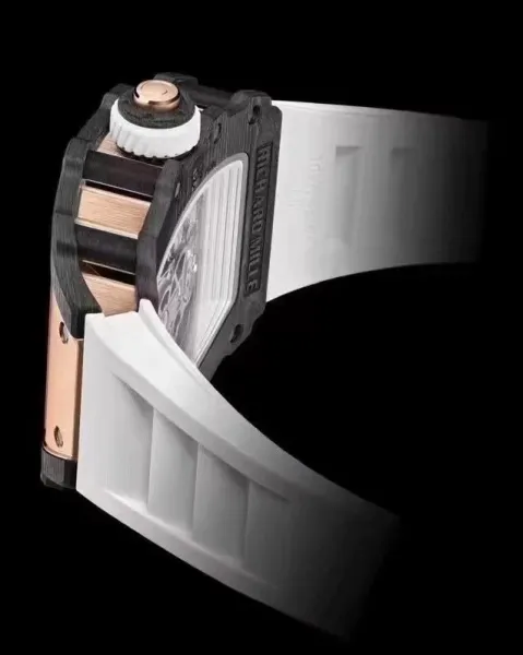 Richard Mille RM 21-01 Tourbillon Aerodyne Rose Gold Carbon Fiber Watch Watches - 12