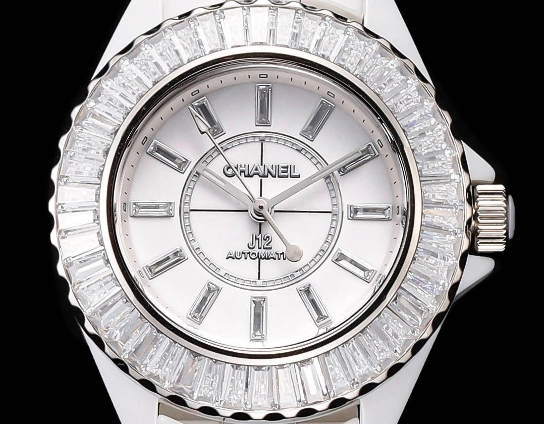 Chanel Watches J12 ceramic bracelet watch with crystal-set bezel image 3