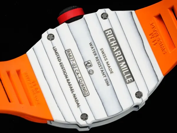 Richard Mille RM 27-02 Orange Strap Mechanical Watch Watches - 21