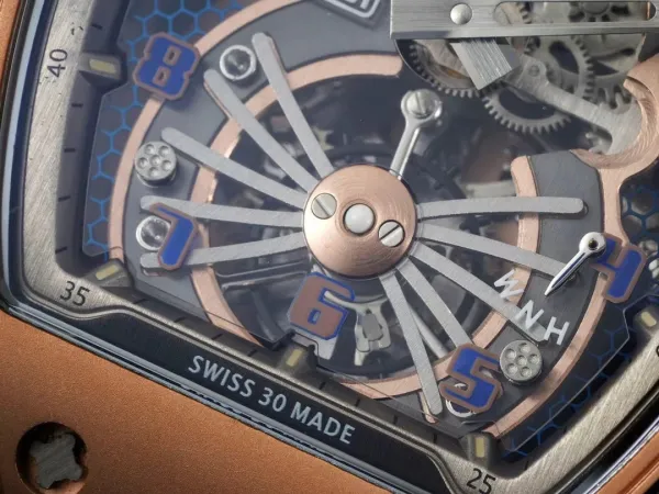 Richard Mille RM 21-01 Tourbillon Aerodyne Rose Gold Carbon Fiber Watch Watches - 19