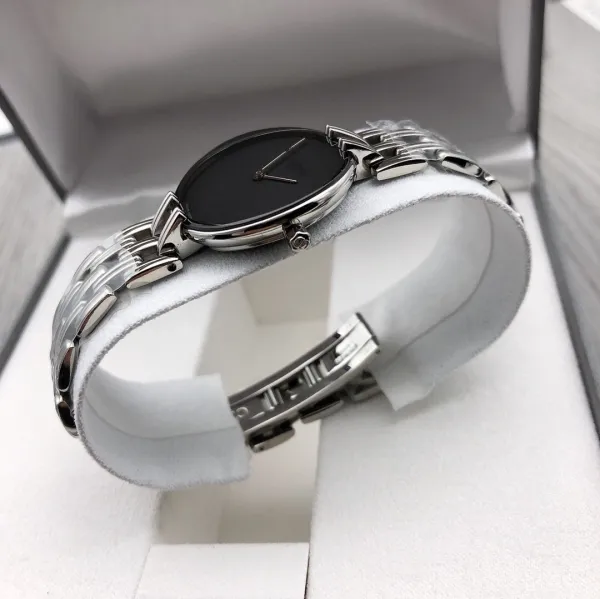 Dior La D de Dior Black Dial Silver-tone Steel Watch Watches - 9