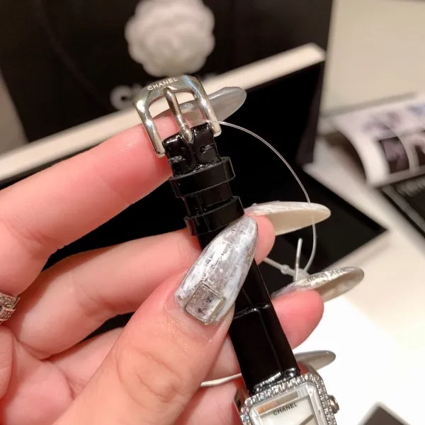 Chanel Première Black Diamond-Set Quartz Watch Watches - 19