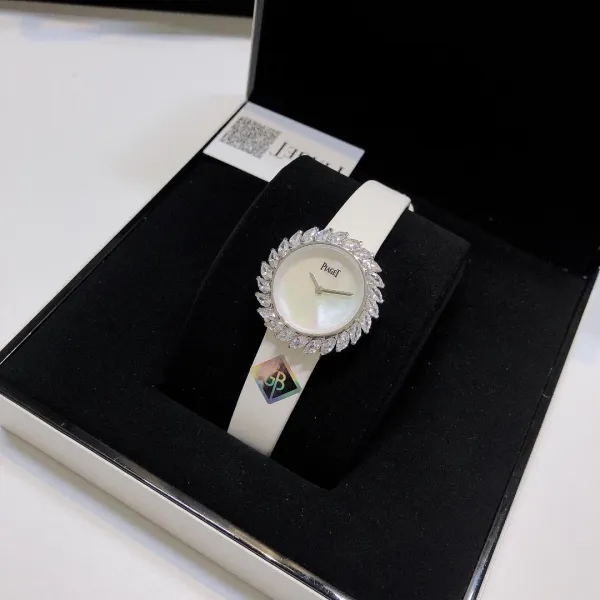 Design Piaget Limelight Gala Black Dial Diamond Bezel Watch Watches - 10