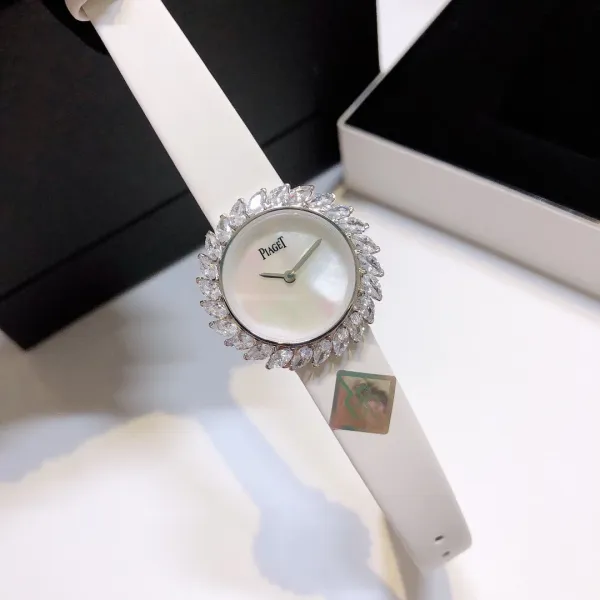 Design Piaget Limelight Gala Black Dial Diamond Bezel Watch Watches - 15