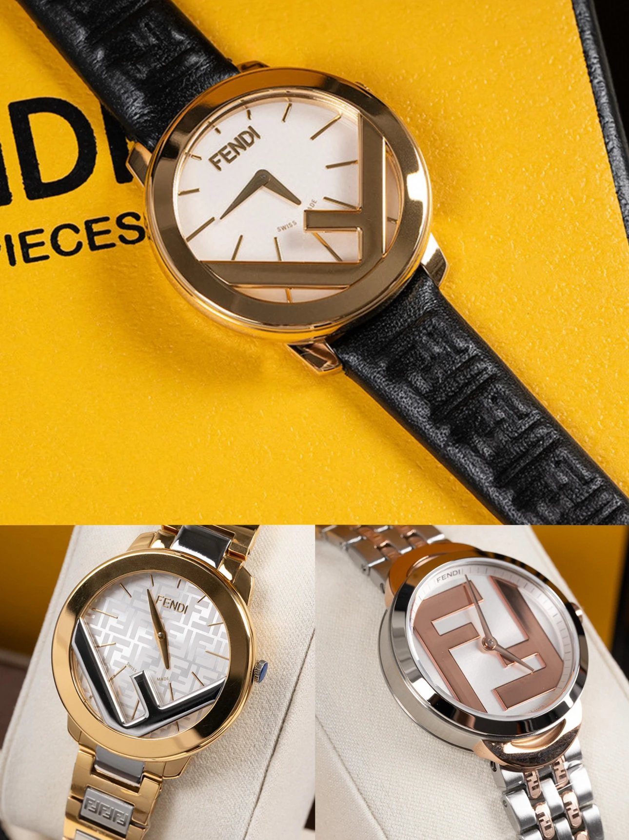 Fendi Watch White Go