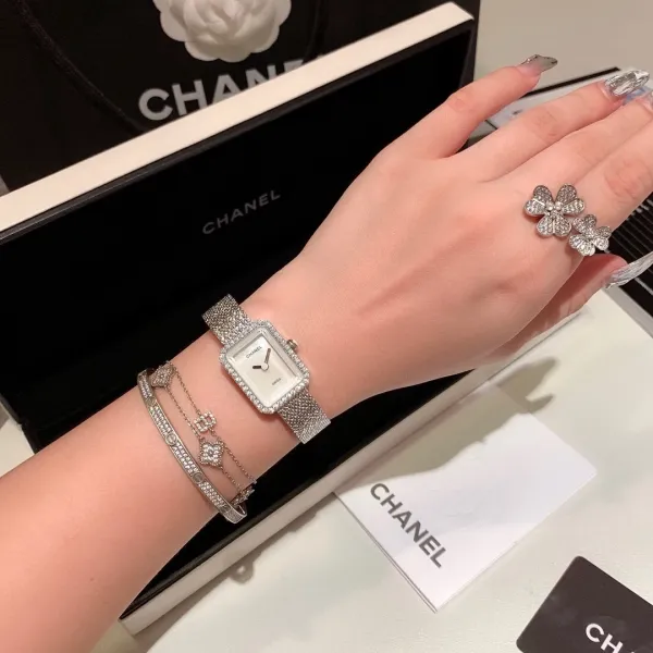 Chanel Première Black Diamond-Set Quartz Watch Watches - 3