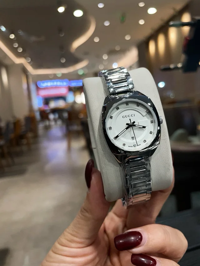 Gucci Watches G-logo dial stainless steel bracelet watch product detail image 24