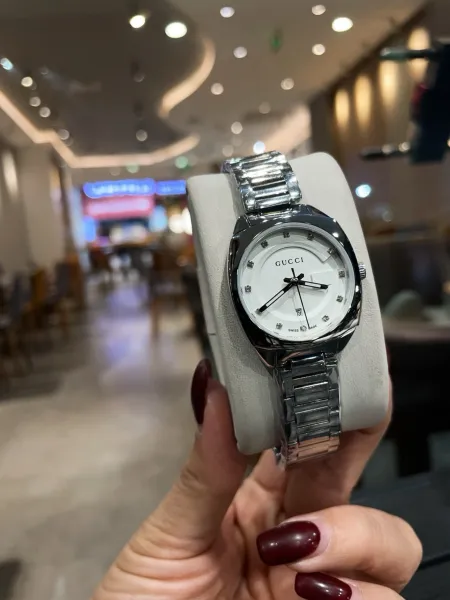 Gucci G-Timeless Mini White Dial Stainless Steel Watch Watches - 25