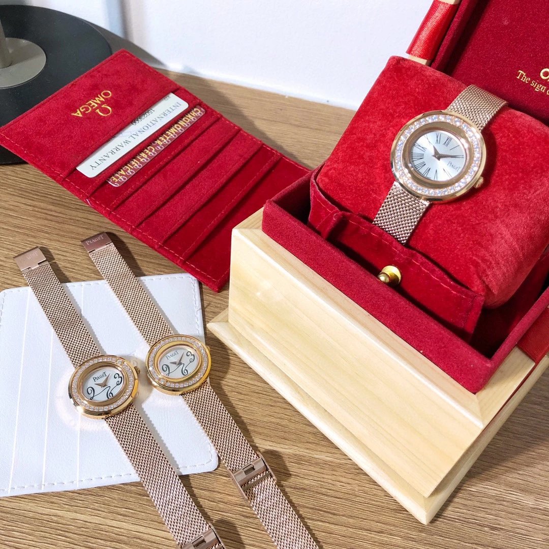 Design Piaget Limelight Gala Diamond-Set Silver Mesh Watch Watches - 7