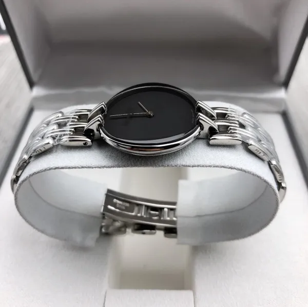 Dior La D de Dior Black Dial Silver-tone Steel Watch Watches - 10