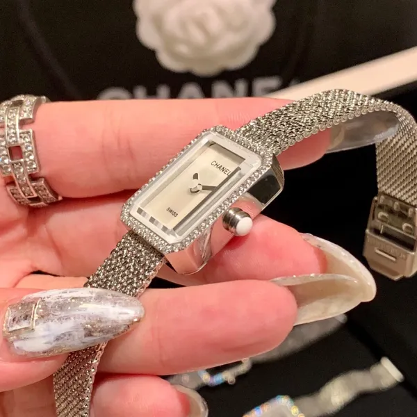 Chanel Première Black Diamond-Set Quartz Watch Watches - 4