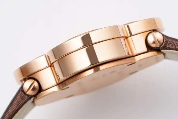 Van Cleef & Arpels Alhambra Black Dial Rose Gold Diamond Watch Watches - 77
