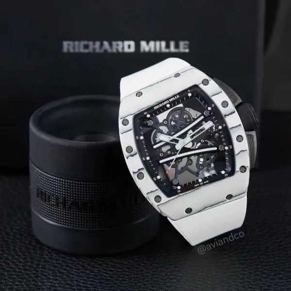Richard Mille RM 011 Felipe Massa Green and Yellow Chronograph Mechanical Watch Watches - 7