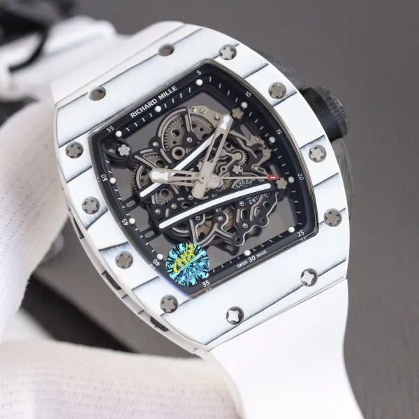 Richard Mille RM 011 Felipe Massa Green and Yellow Chronograph Mechanical Watch Watches - 12