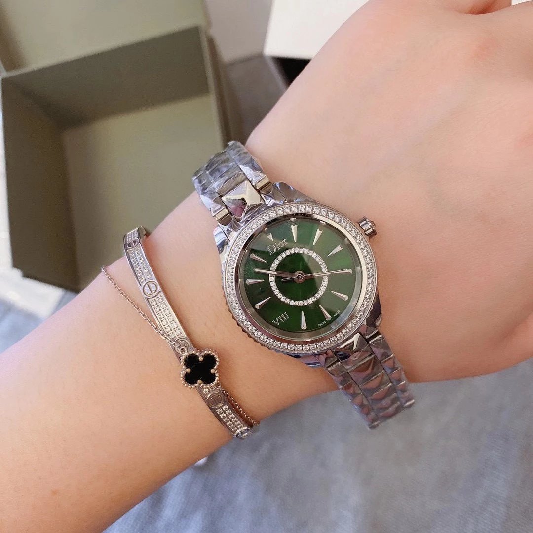 Dior VIII Rose Gold Diamond-Set Quartz Watch Watches - 30