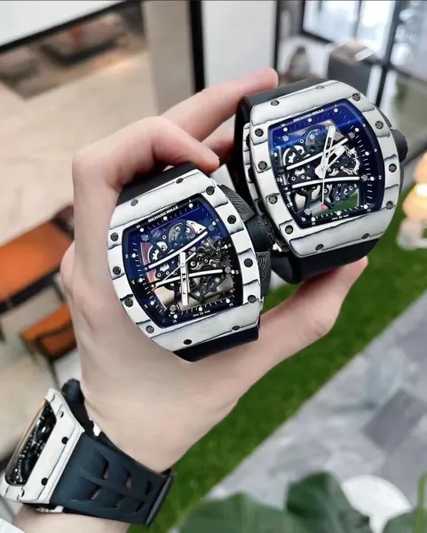 Richard Mille RM 011 Felipe Massa Green and Yellow Chronograph Mechanical Watch Watches - 5