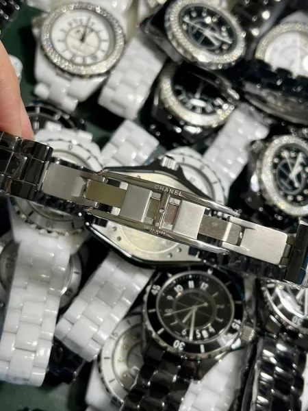 Chanel J12 White Ceramic Diamond Dial Watch Watches - 13