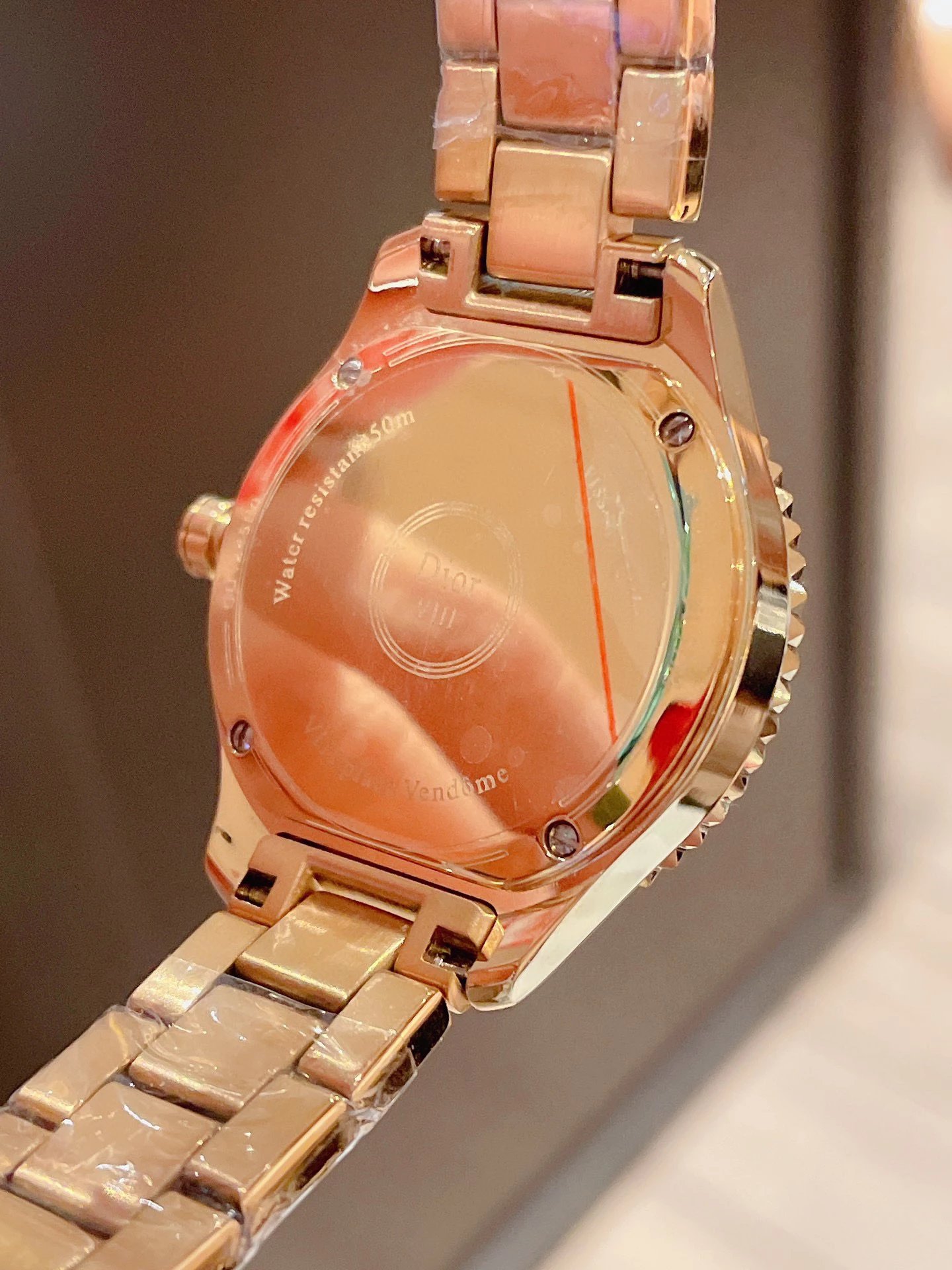 Dior VIII Rose Gold Diamond-Set Quartz Watch Watches - 52