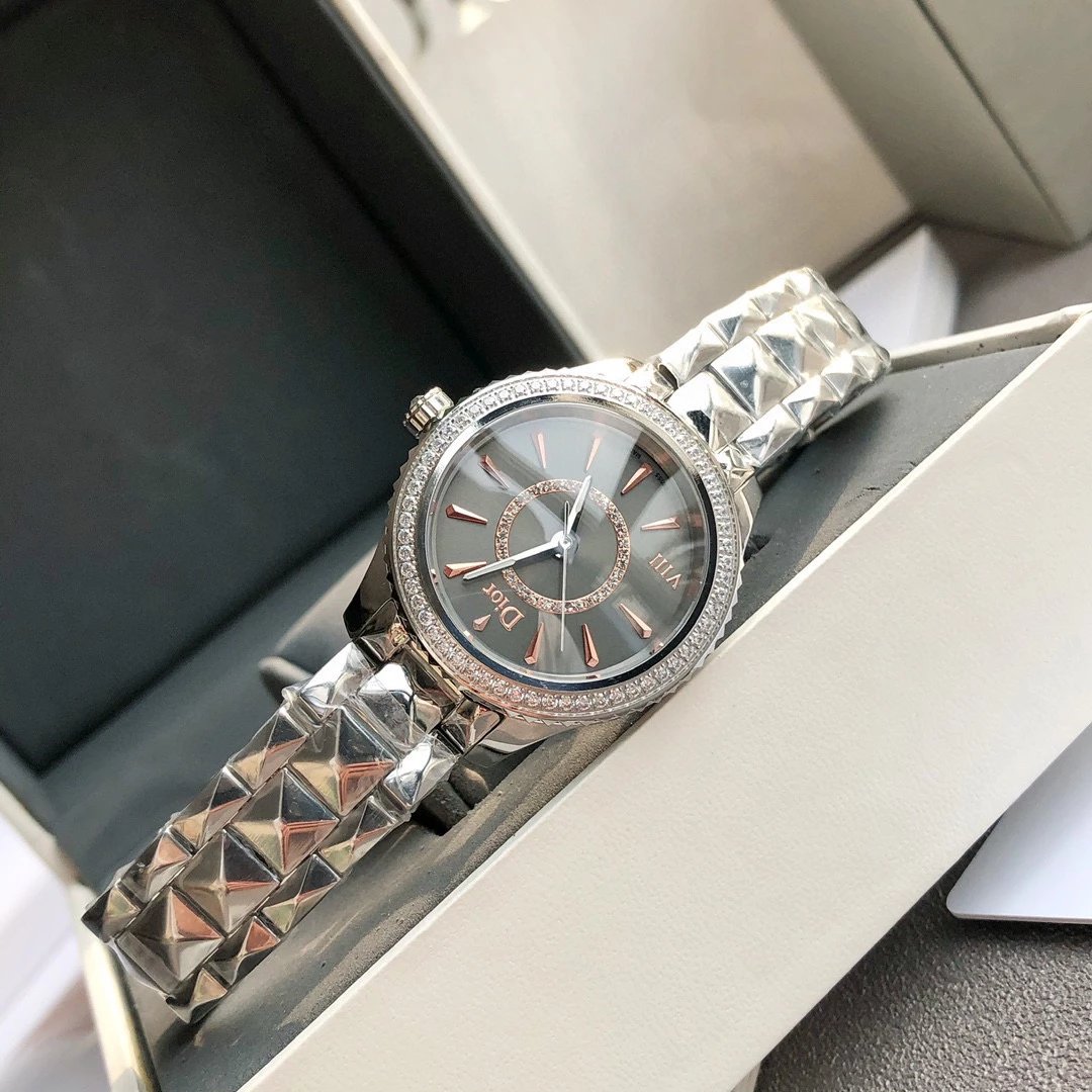 Dior VIII Rose Gold Diamond-Set Quartz Watch Watches - 20