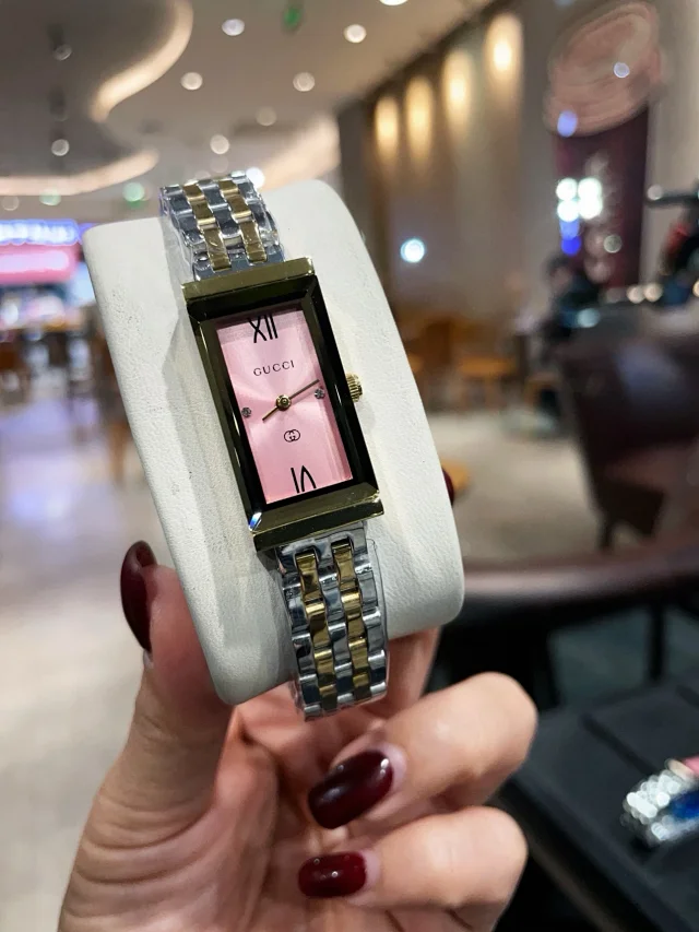 Gucci Watches G-Frame rectangular bracelet watch product detail image 48