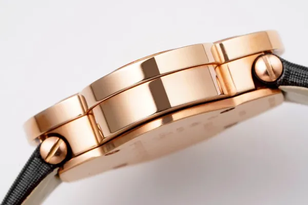 Van Cleef & Arpels Alhambra Black Dial Rose Gold Diamond Watch Watches - 59
