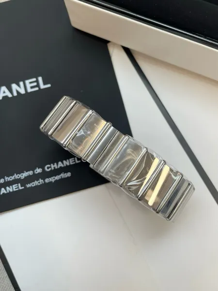 Chanel Premiere Black Dial Silver-Tone Watch Watches - 31
