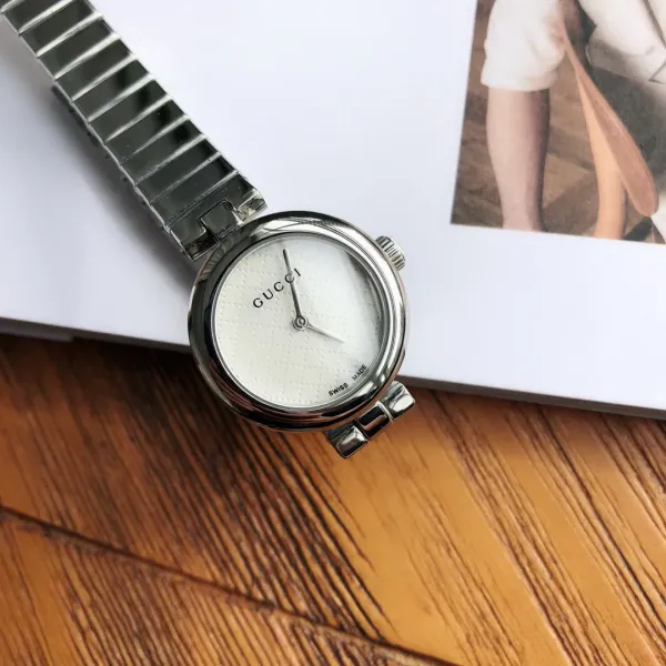 Gucci G-Timeless Mini Silver White Quartz Watch Watches - 14