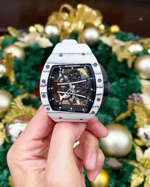 Richard Mille RM 011 Felipe Massa Green and Yellow Chronograph Mechanical Watch Watches - 6