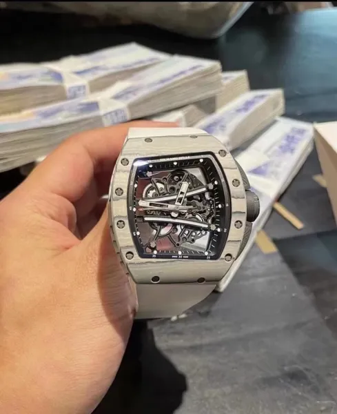 Richard Mille RM 011 Felipe Massa Green and Yellow Chronograph Mechanical Watch Watches - 11