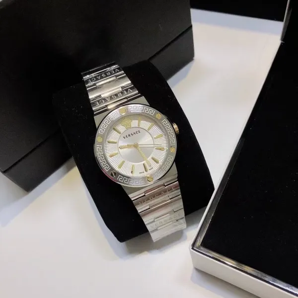 Versace Palazzo Empire Gold and Silver Quartz Watch Watches - 18