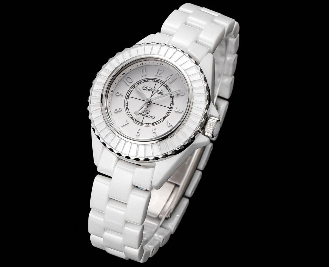 Chanel Watches J12 ceramic bracelet watch with crystal-set bezel image 6