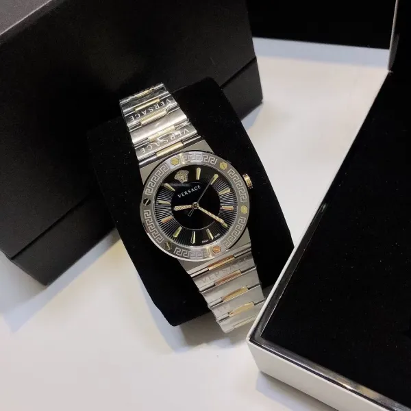 Versace Palazzo Empire Gold and Silver Quartz Watch Watches - 20