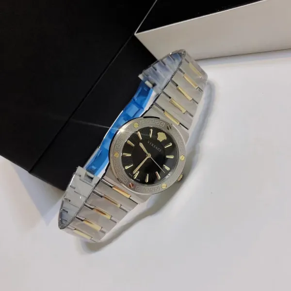 Versace Palazzo Empire Gold and Silver Quartz Watch Watches - 21