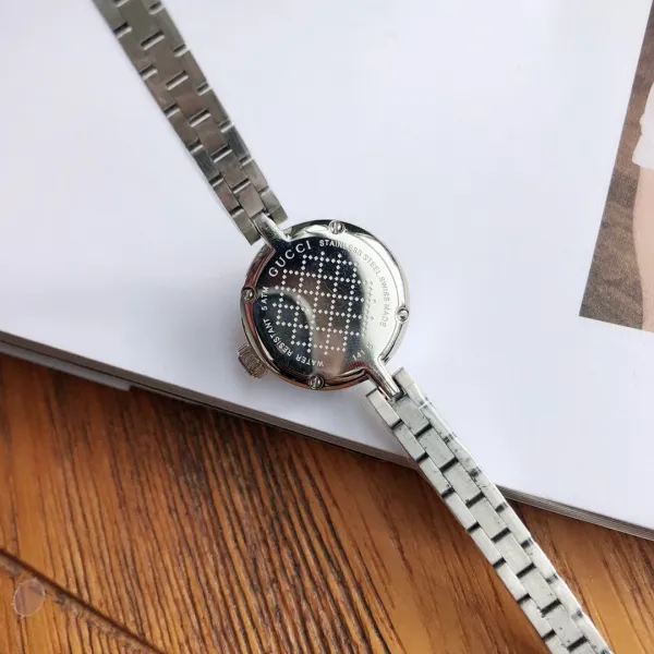 Gucci G-Timeless Mini Silver White Quartz Watch Watches - 9