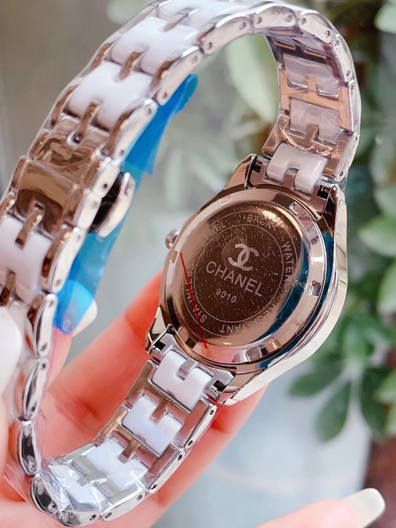 Chanel Mademoiselle Prive Cherry Blossom Ceramic Watch Rose Gold and Silver Watches - 17